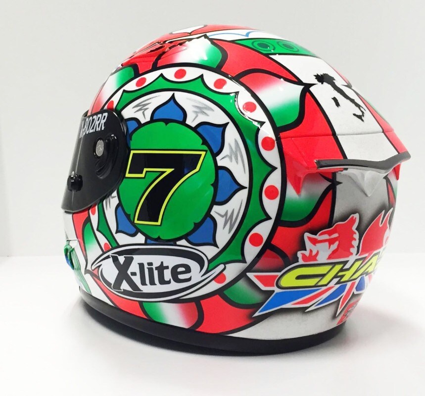 Chaz Davies presenta il suo casco!