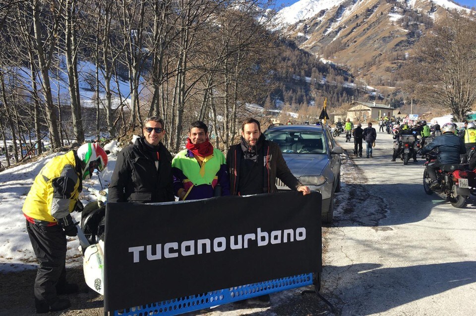 Tucano Urbano scalda il motoraduno più freddo d’Italia