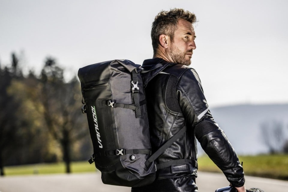 WP04, lo zaino moto impermeabile di Vanucci