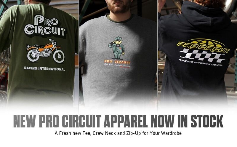Nuova linea di abbigliamento firmata  Pro Circuit