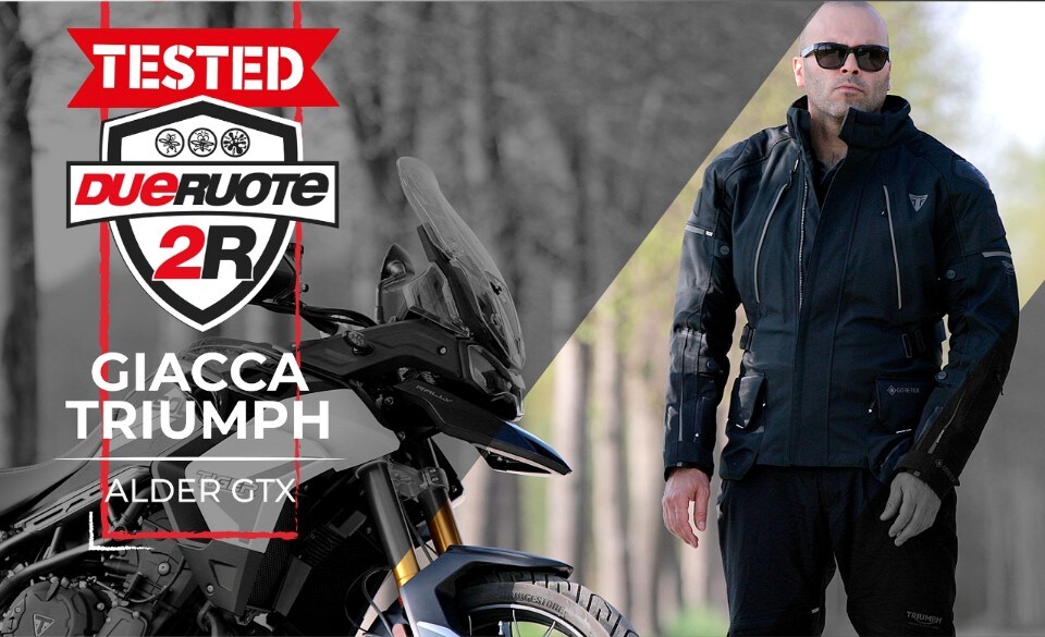 Giacca Alder GTX, l’adventure in stile Triumph
