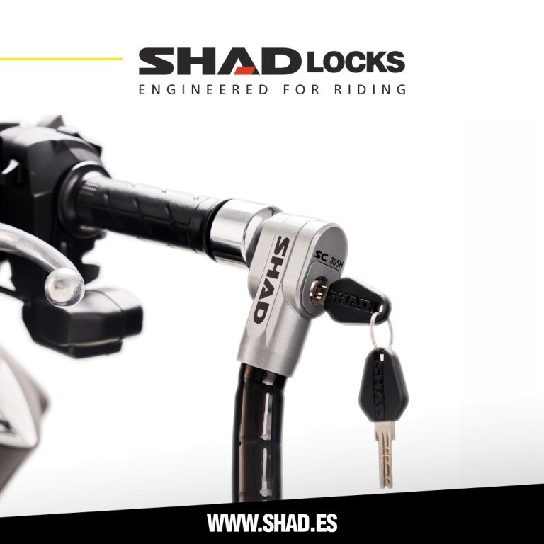 Shad Locks, i lucchetti da manubrio dedicati agli scooter