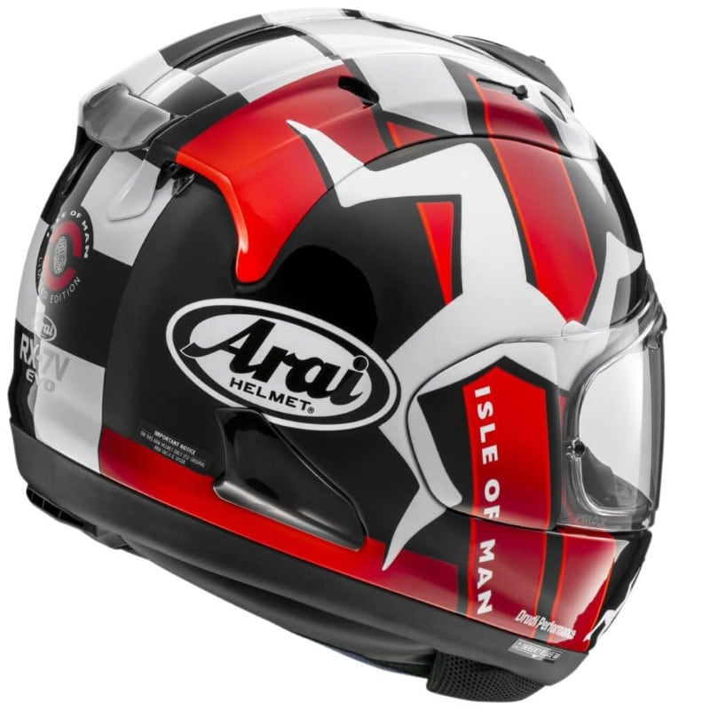 Arai RX-7V Evo Isle Of Man TT Limited Edition2022
