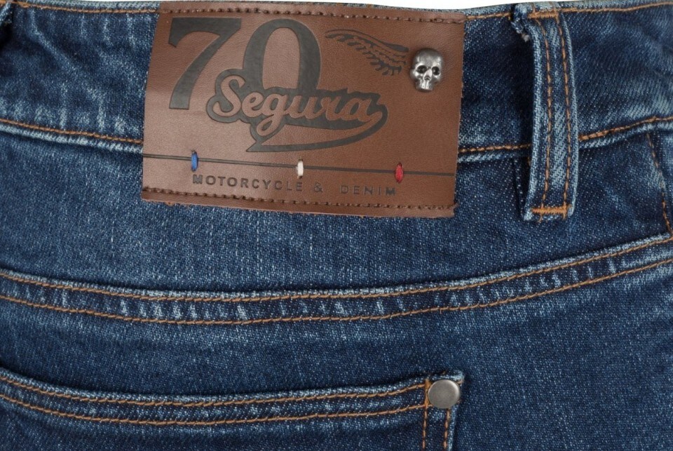 Jeans da moto Segura, denim mania