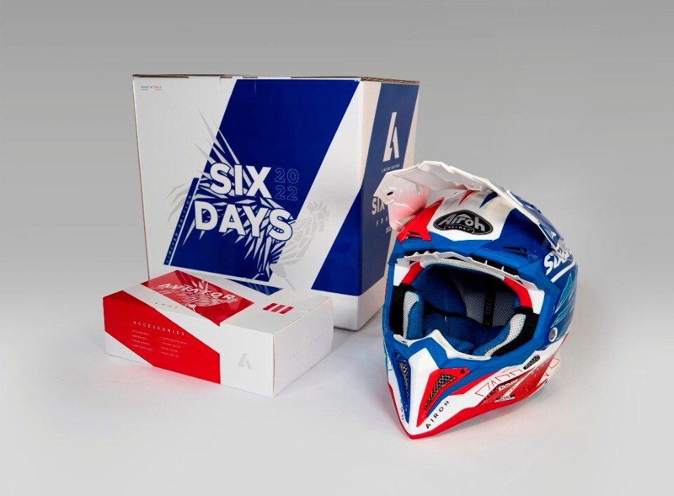 Airoh presenta l'Aviator 3 Six Days France