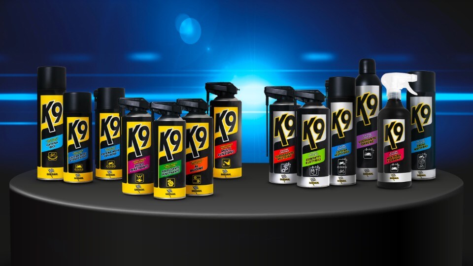 K9 Bardahl: la nuova linea di lubrificanti e pulitori 