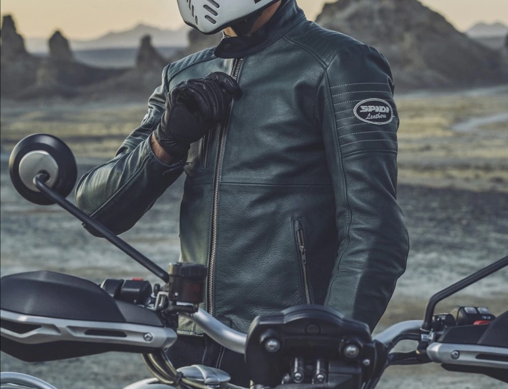 Abbigliamento Moto e Accessori - Custom Moto Pelle Giubbotto