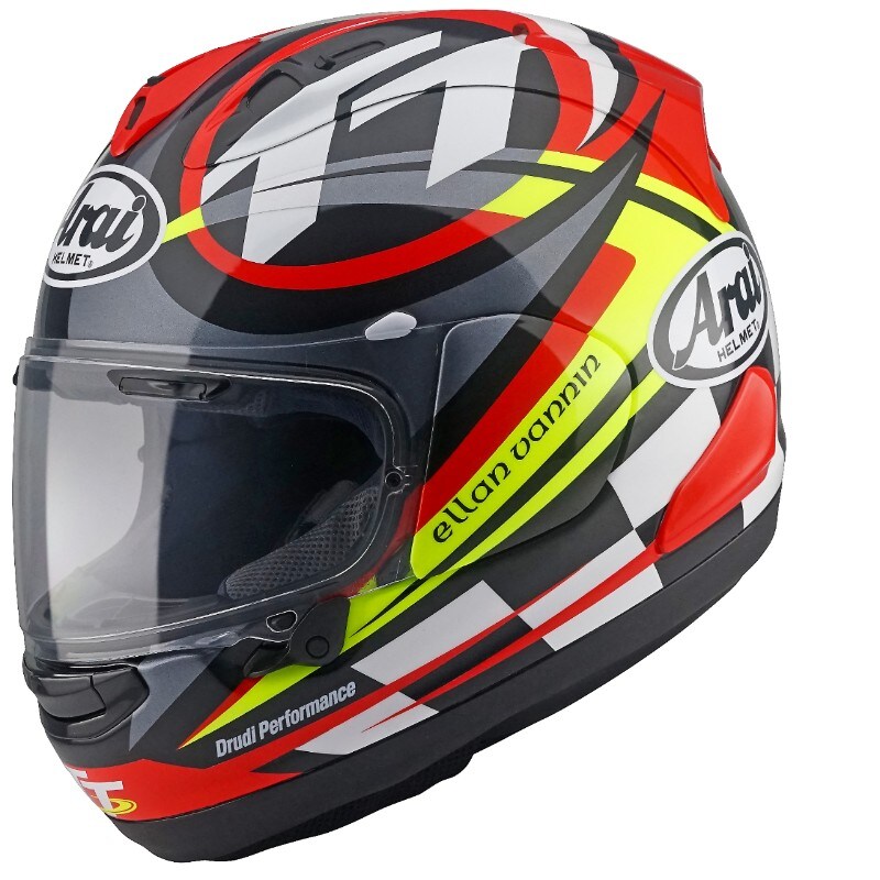Arai RX-7V Evo: il casco della Isle of Man TT 2023
