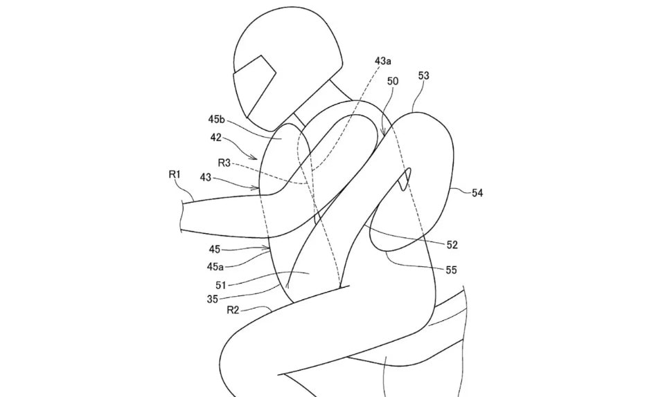 Honda sta sviluppando due nuovi airbag per moto