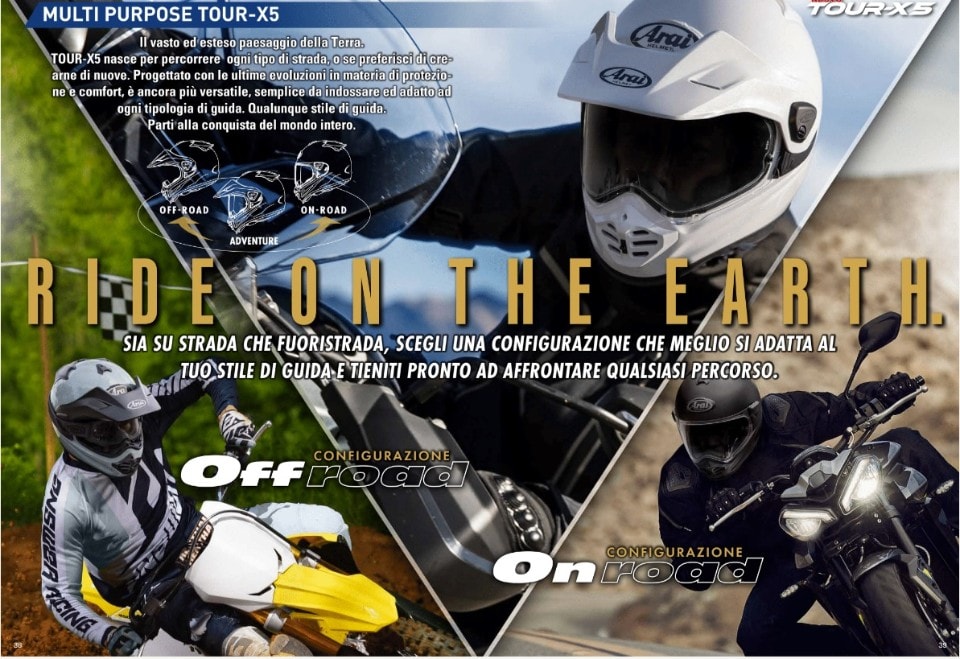 Arai Tour-X 5: il crossover premium si rinnova