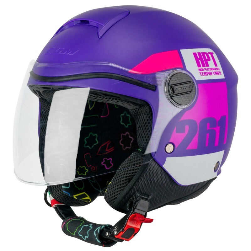  CGM 261 Mini, il casco demi-jet dedicato ai più giovani