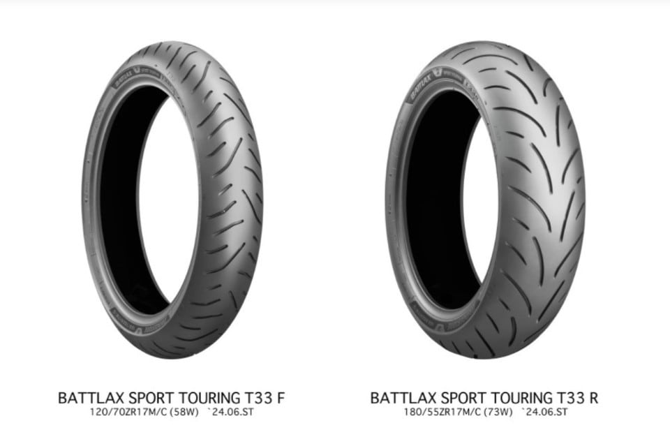 Pneumatici: a gennaio il nuovo Bridgestone Battlax Sport Touring T33 