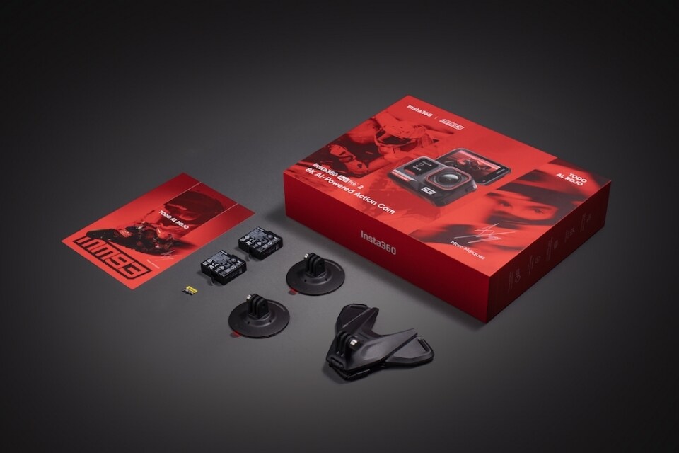 Insta360 Ace Pro 2 MM93: l'action cam griffata Marc Márquez per i motociclisti