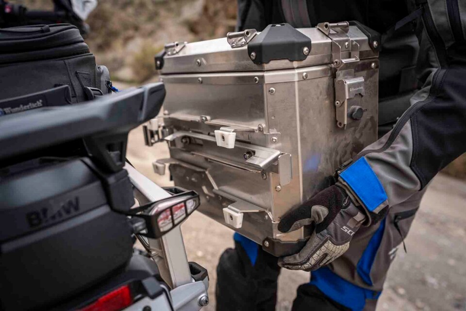  Extreme DirectLock: nuovo set di valigie Wunderlich per BMW R 1300 GS Adventure