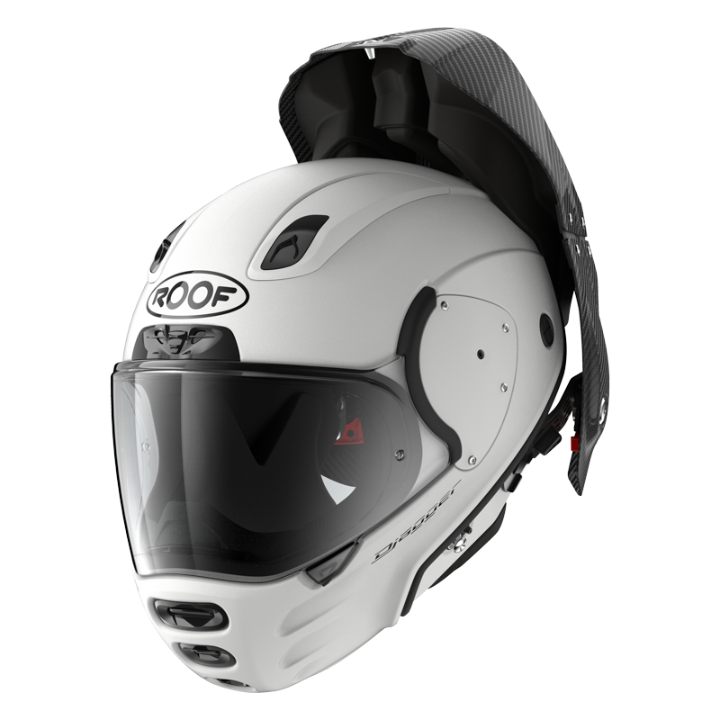 Roof fa il primo casco integrale che si apre da dietro