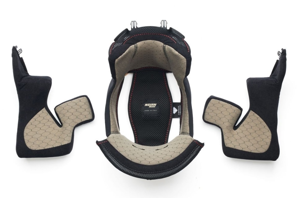 Nolan ridisegna gli interni dei caschi X-Series e N-Series