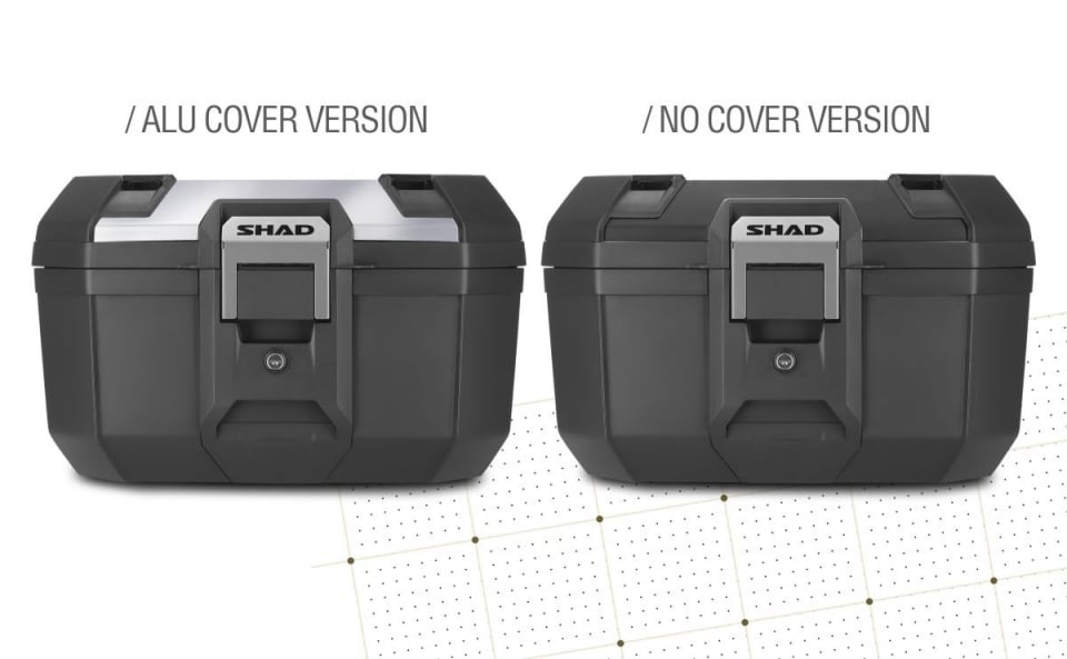 Nuovo bauletto SHAD TR46: design adventure, massima capienza