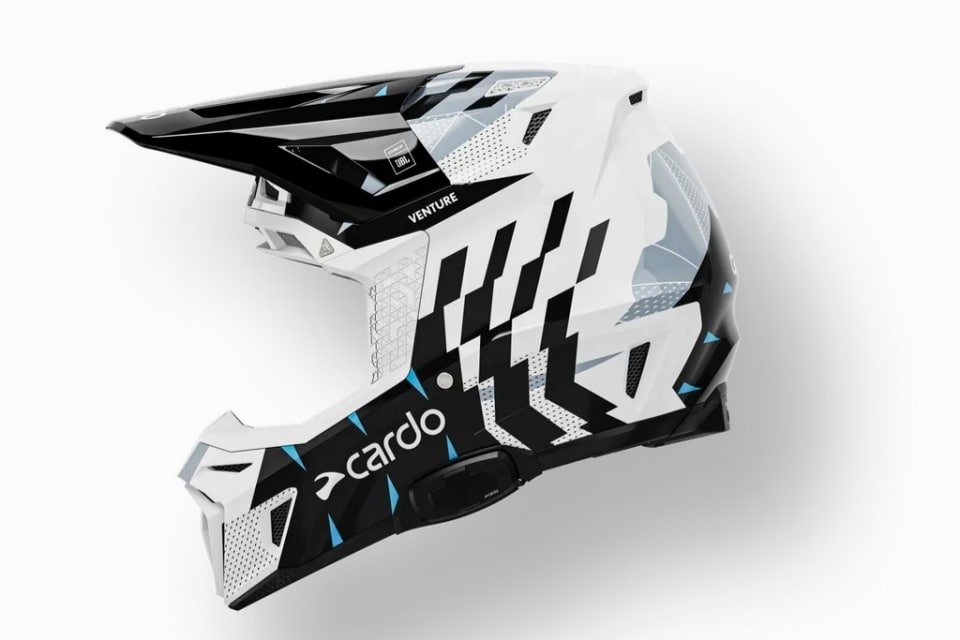 Cardo Venture, il primo casco fuoristrada con interfono integrato