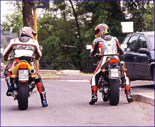 'Beccata' in Italia la Hornet 600 2003