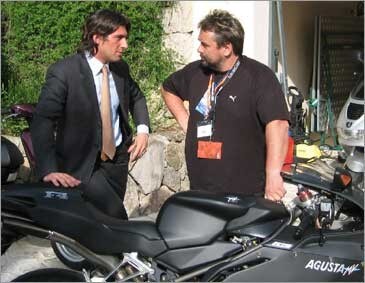 Cannes: una MV F4 per Luc Besson