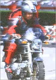 Motoblob: le motocicliste