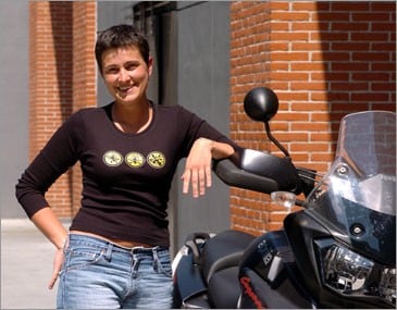 Per la netbiker: bandana e t-shirt