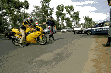 In pattuglia con la Polstrada!