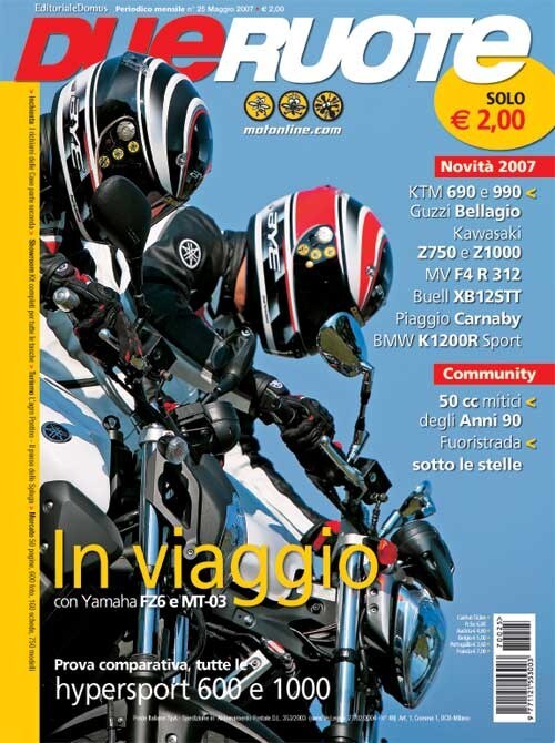 In edicola Dueruote di maggio