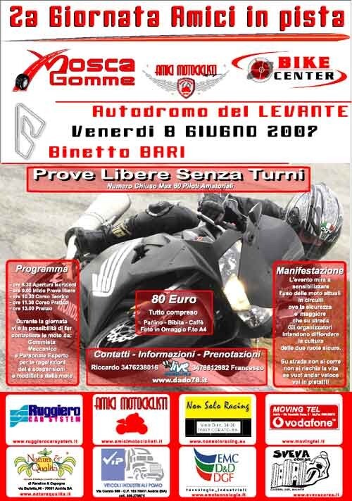 “Amici in pista” a Binetto