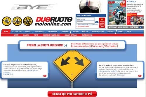 Un solo login per tutti i siti di Editoriale Domus