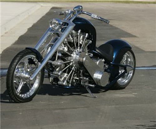 La moto con motore stellare