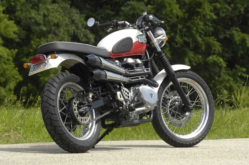 Una Triumph Scrambler fatta come si deve