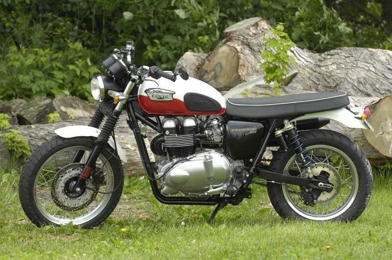 Una Triumph Scrambler fatta come si deve
