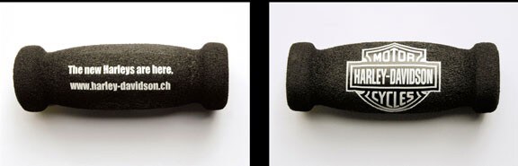 Manopole Harley sui bus svizzeri