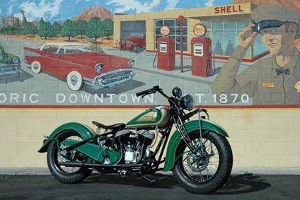 Kiwi Indian 1930 Retro Chief