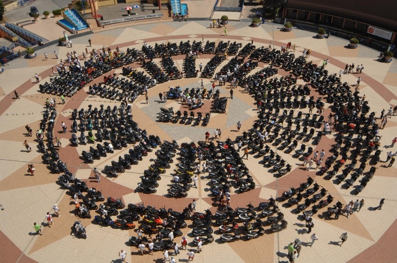 Questo weekend raduno TMax a Roma