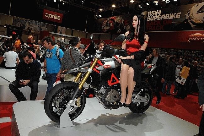 Aprilia: lo stand