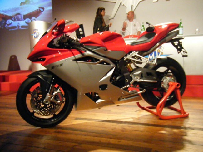 MV Agusta: lo stand