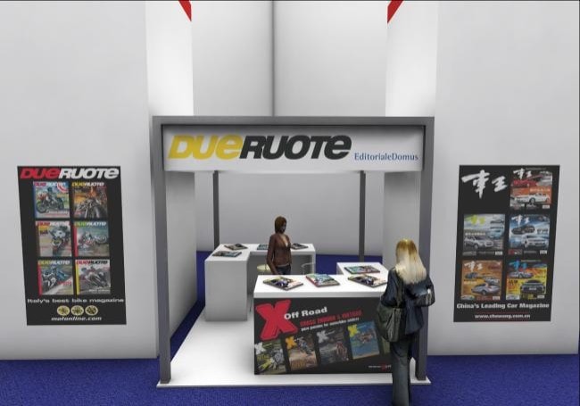 Dueruote ad EICMA Cina