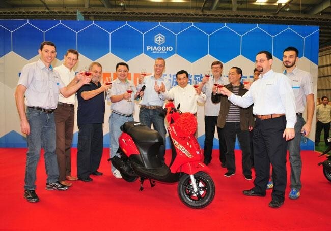 La Piaggio in Cina