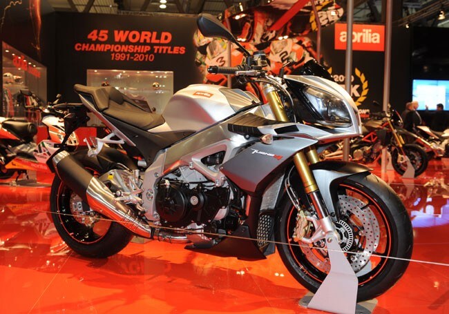 Aprilia: lo stand