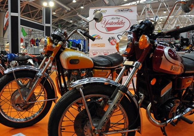 Motodays: l'area vintage si tinge d'azzurro
