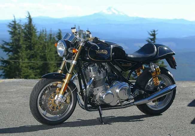 Stuart Garner: la Norton corre