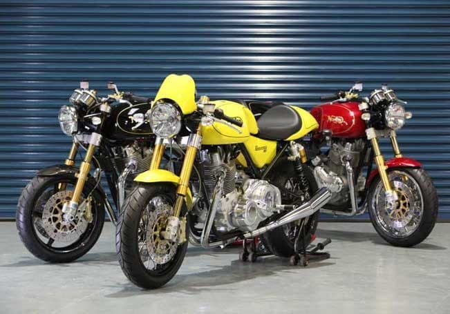 Stuart Garner: la Norton corre