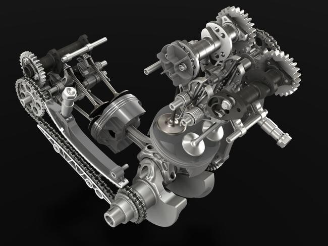 Ducati 1199 Panigale:motore Superquadro