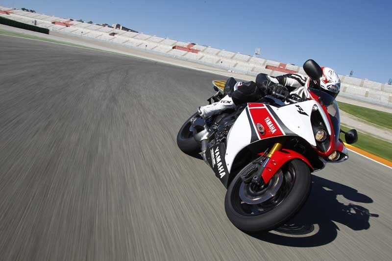 A Valencia con la Yamaha R1 2012