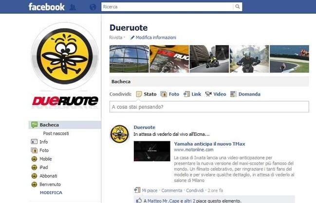 Dueruote è su Facebook