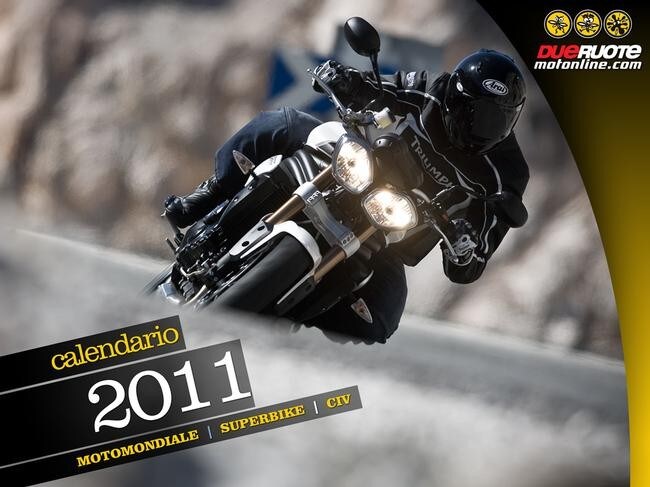 Le moto: il calendario del 2011