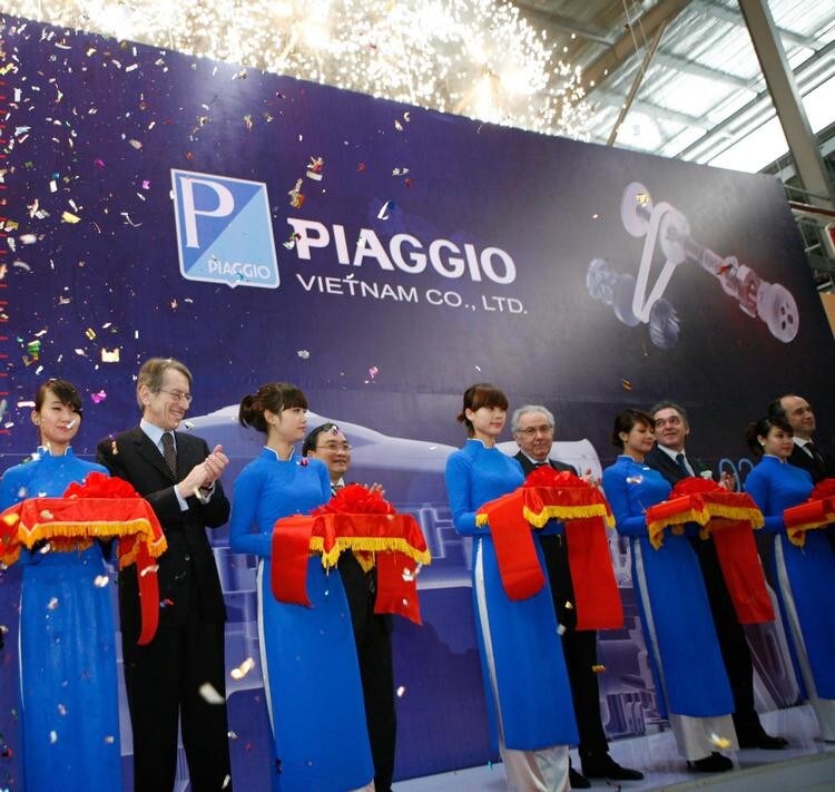 La Piaggio sbarca in Vietnam