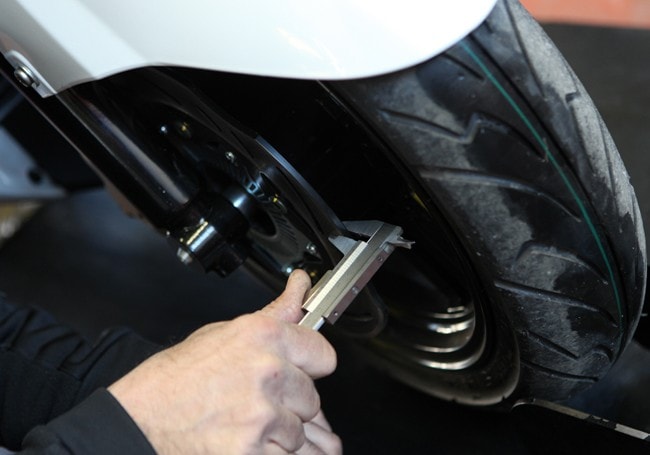 Inizia la prova di durata: MaxSym 400i